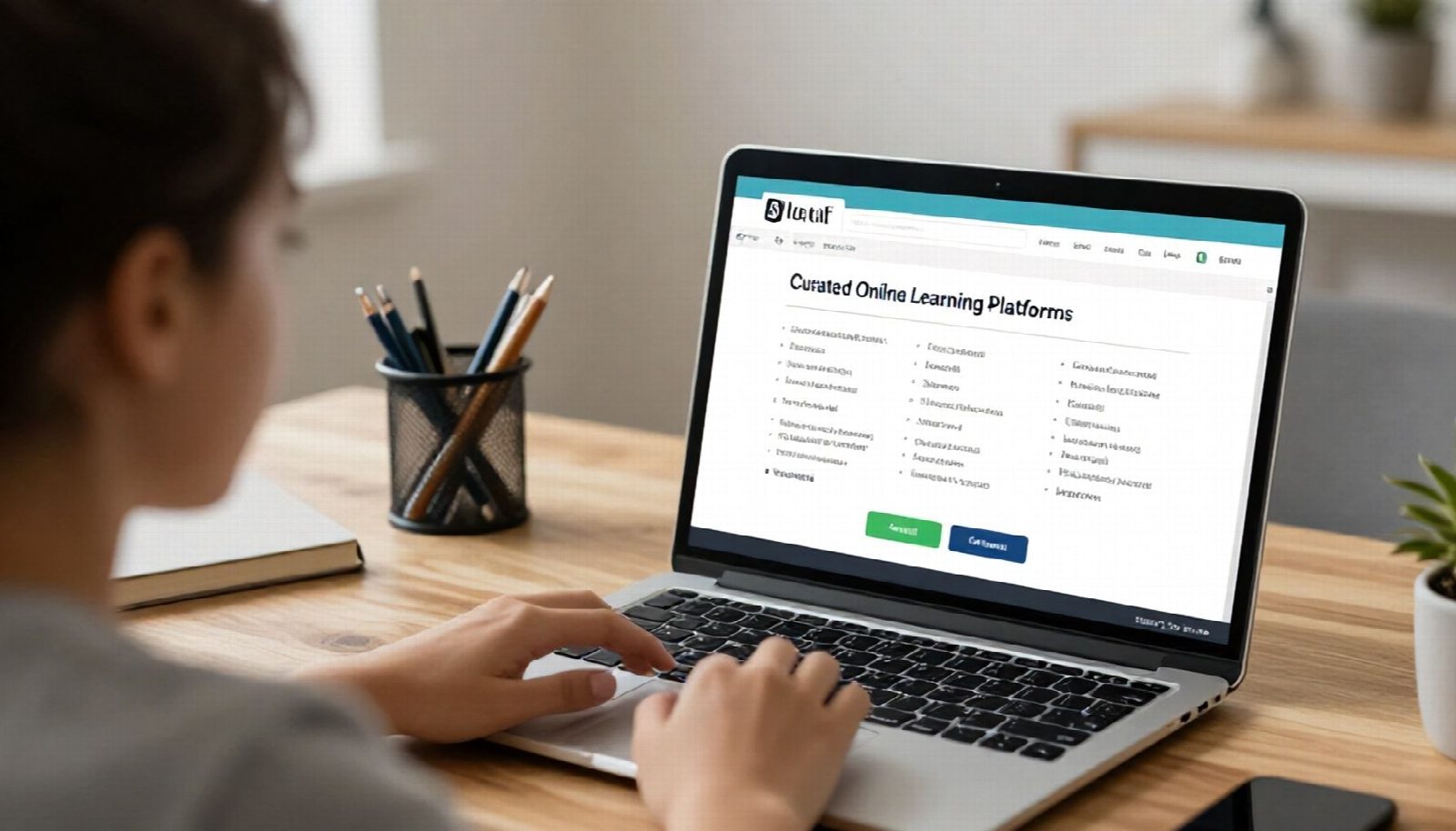 Curated Online Learning Platforms