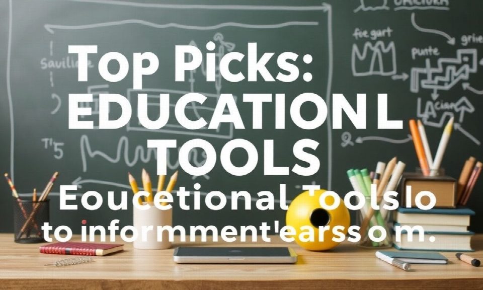 Top Picks: Essential Educational Tools for Contemporary Classrooms
