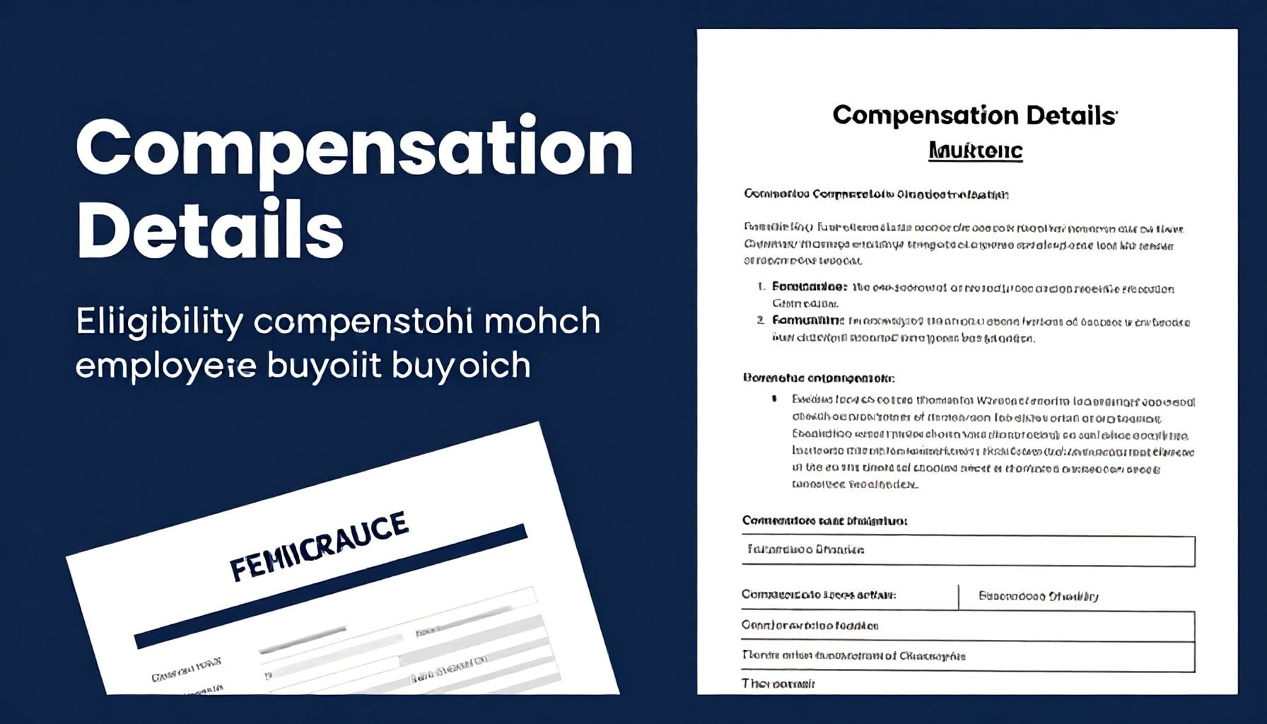 Eligibility and Compensation Details