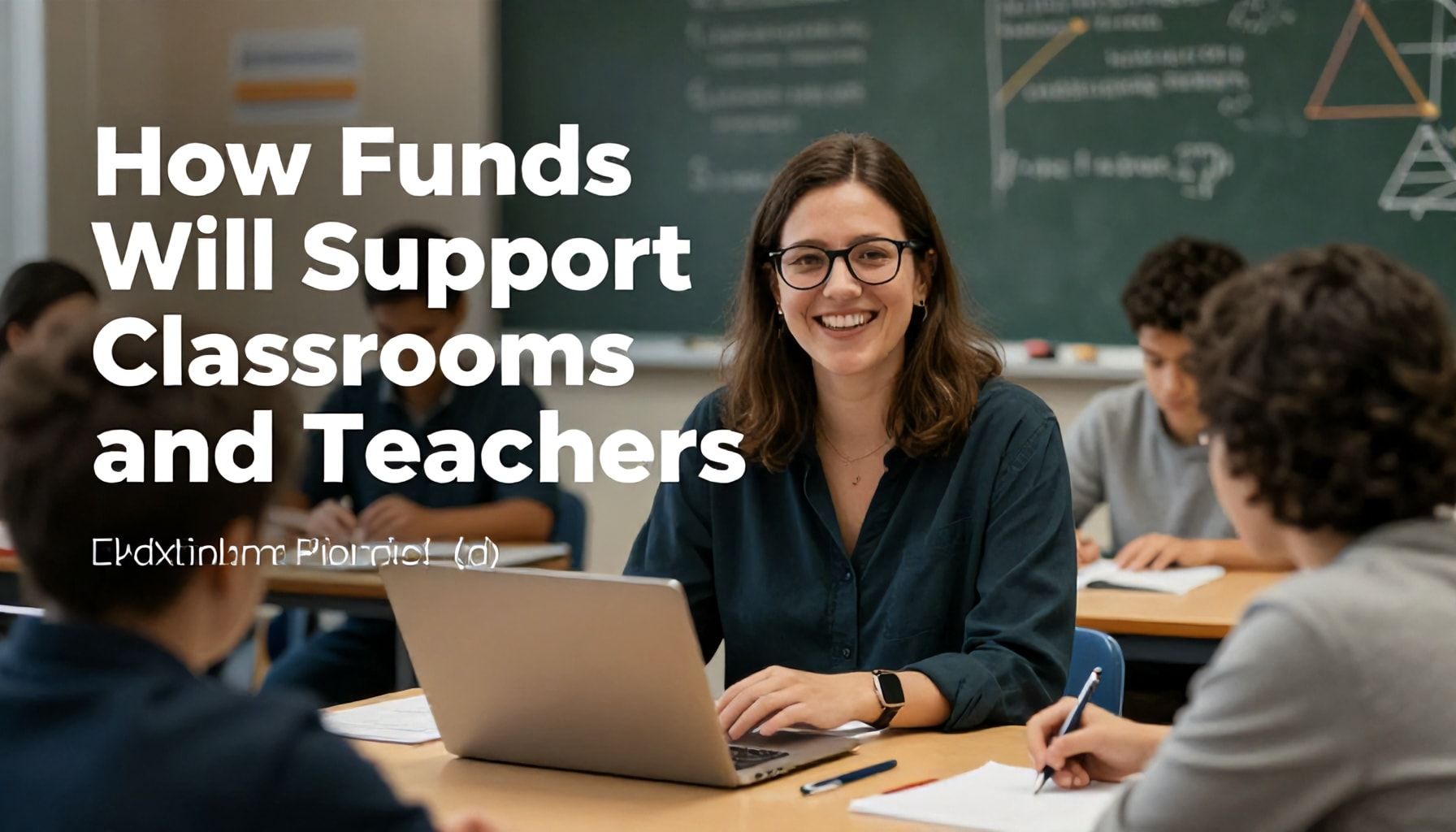 How Funds Will Support Classrooms and Teachers