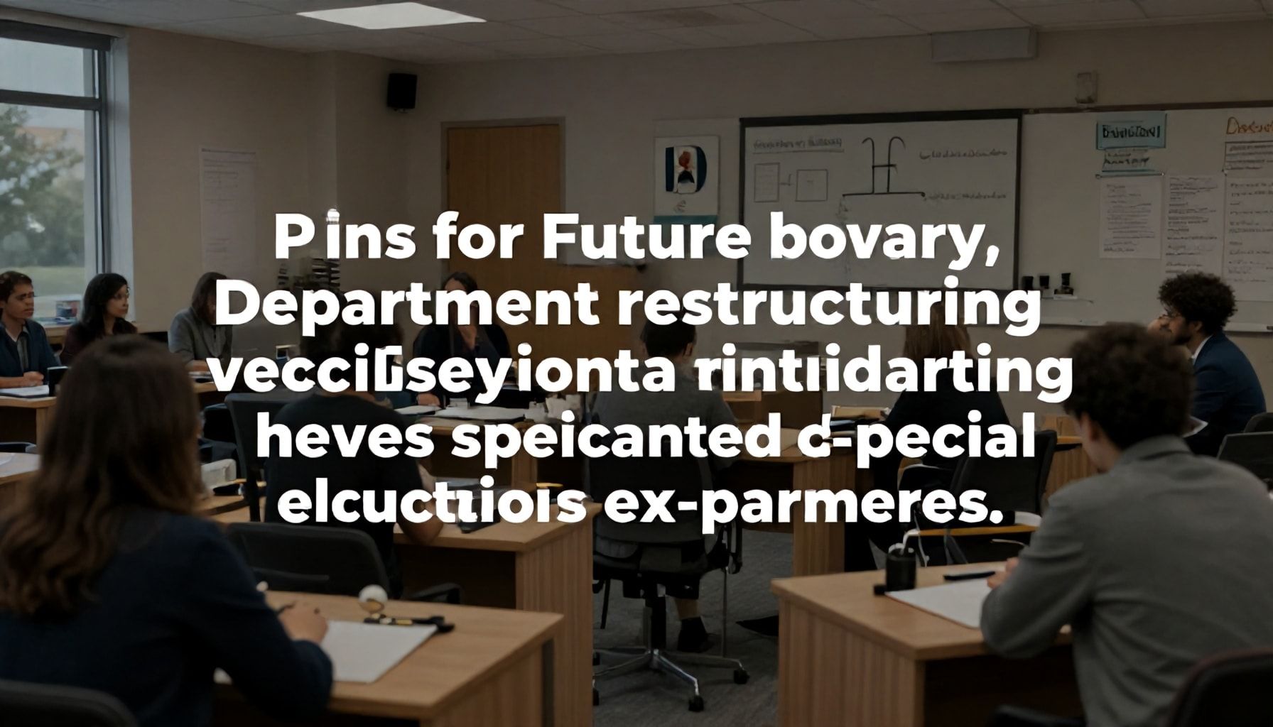 Plans for Future Department Restructuring