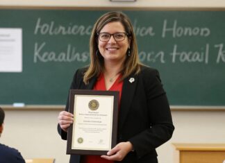 Local School Honors Teacher for 20 Years in Special Education