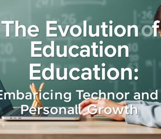 The Evolution of Education: Embracing Technology and Personal Growth