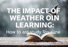 The Impact of Weather on Learning: How to Adapt Your Study Routine