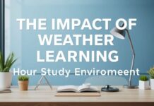 The Impact of Weather on Learning: How to Optimize Your Study Environment