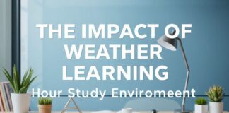 The Impact of Weather on Learning: How to Optimize Your Study Environment