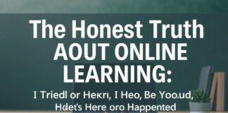 The Honest Truth About Online Learning: I Tried It, Here's What Happened