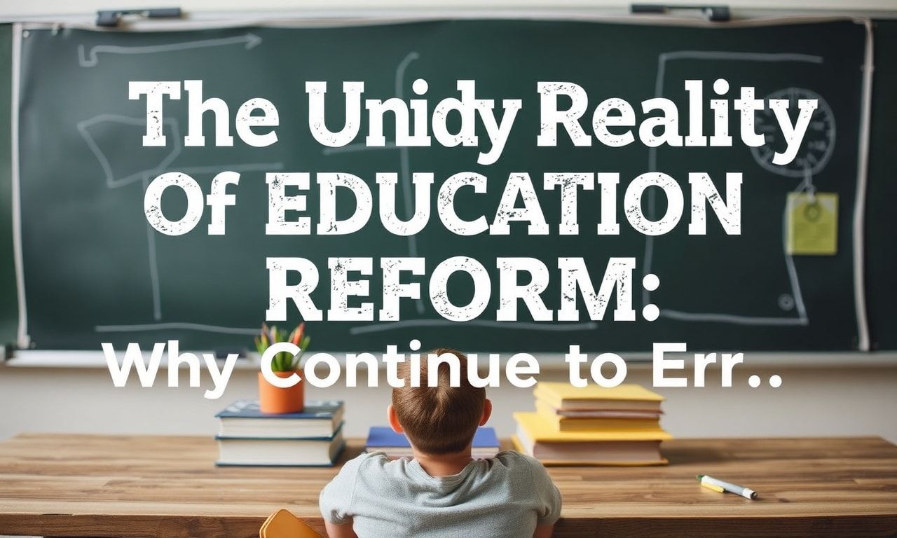 The Messy Truth About Education Reform: Why We're Still Getting It Wrong