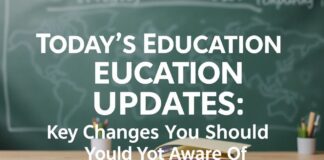 Today's Education Updates: Key Changes You Should Be Aware Of